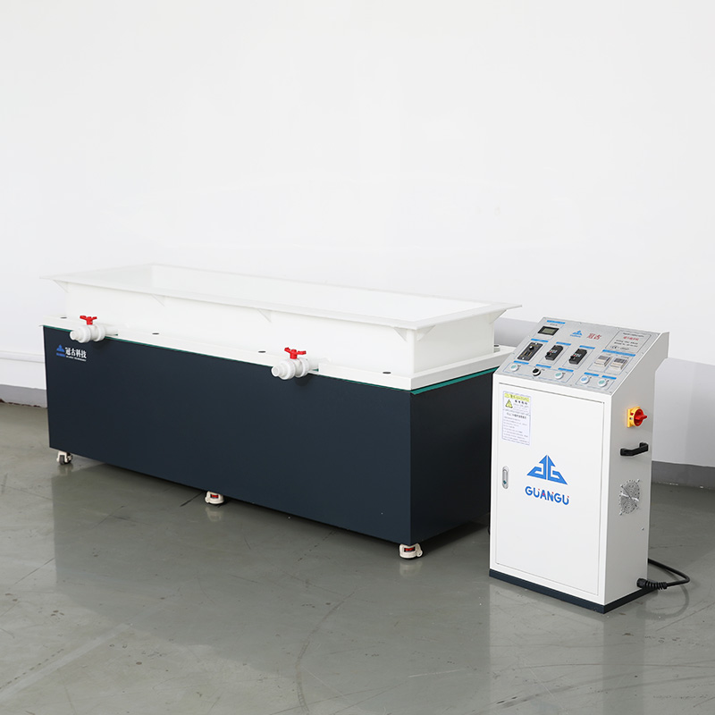 Magnetic polishing machine