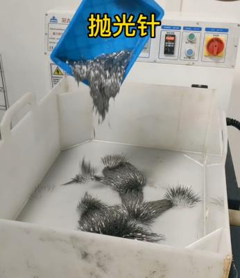 放入拋光針